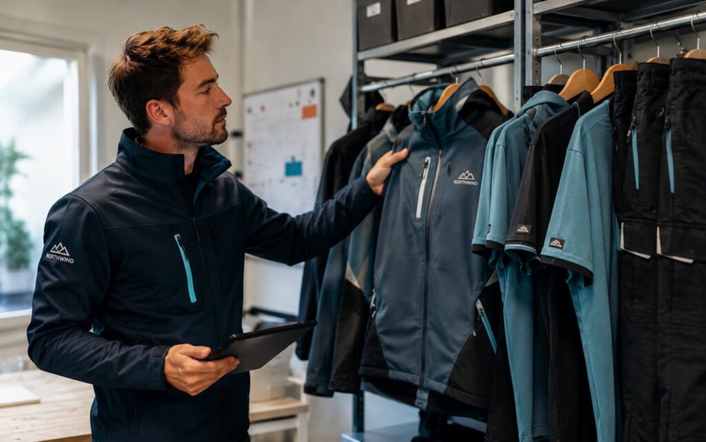 Workwear, die mitwächst