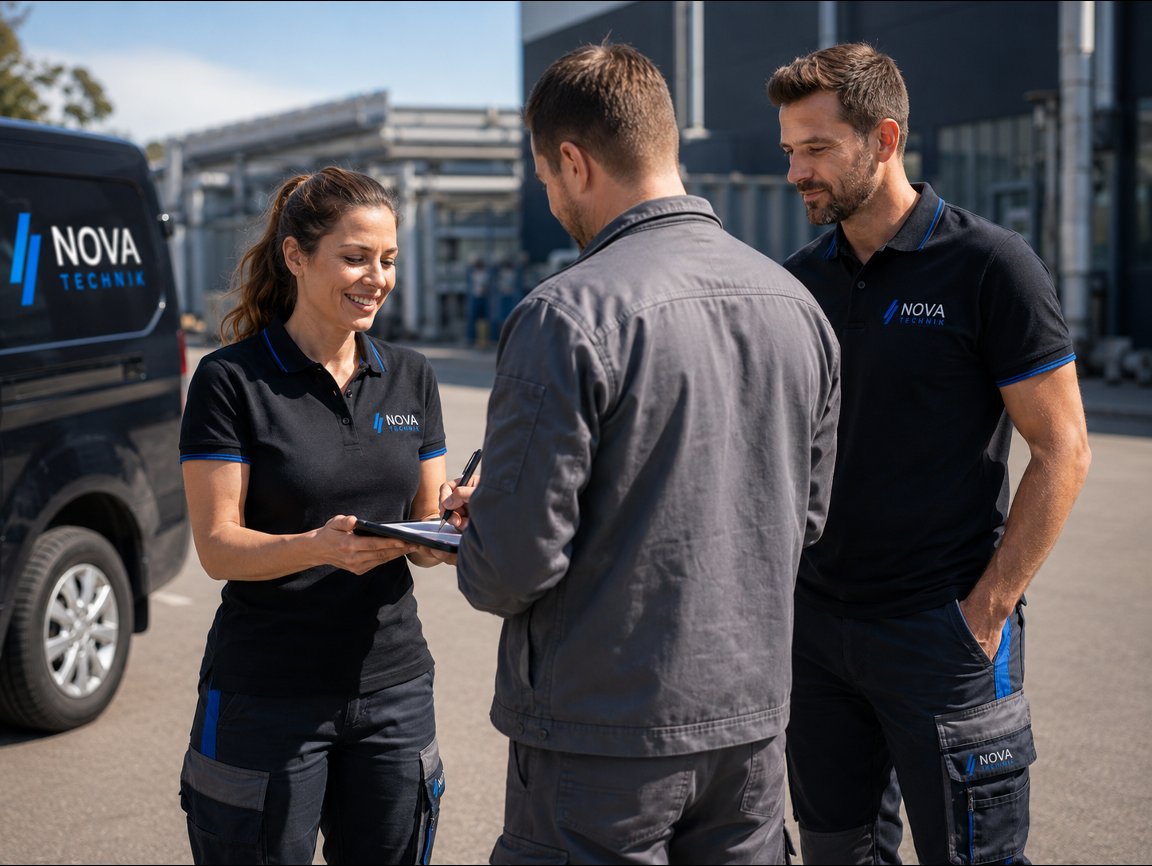 Nova Team im Außendienst